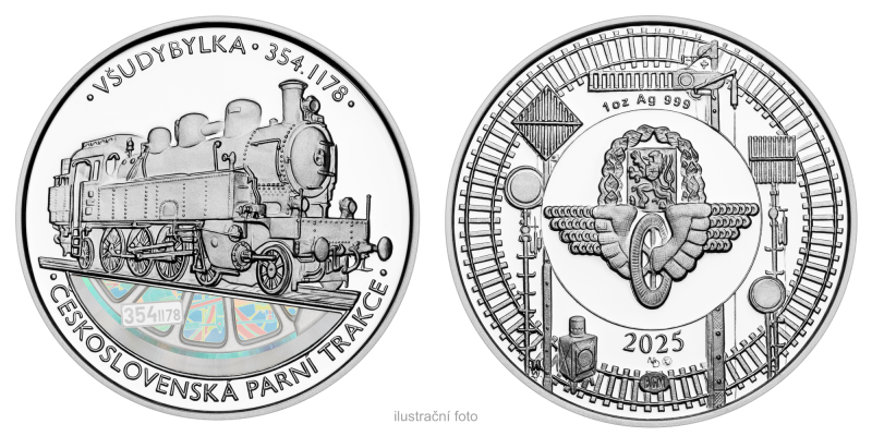 Stříbrná medaile 1 oz